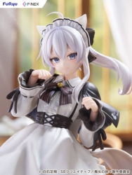 Descubre el apasionante mundo de Figura Elaina Wandering Witch The Journey of Elaina Cat Ear Cafe Edition.