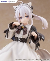 Descubre el apasionante mundo de Figura Elaina Wandering Witch The Journey of Elaina Cat Ear Cafe Edition.