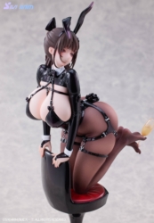 Descubre el apasionante mundo de Figura Bunny Girl Rose Champagne Original Character Sue Black Stockings Standard Edition.