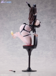 Descubre el apasionante mundo de Figura Rose Original Character Bunny Girl Champagne White Stockings Bonus Edition.