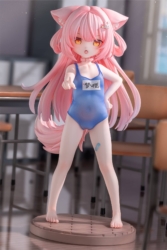 Descubre el apasionante mundo de Figura Yumezakura Original Character Swimsuit Classroom Scene.