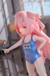 Descubre el apasionante mundo de Figura Yumezakura Original Character Swimsuit Classroom Scene.