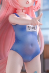 Descubre el apasionante mundo de Figura Yumezakura Original Character Swimsuit Classroom Scene.